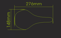 saddle size